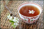 Image of Jasmine Tea with Jasmine flowers
