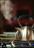 Image of a tea kettle used for brewing tea